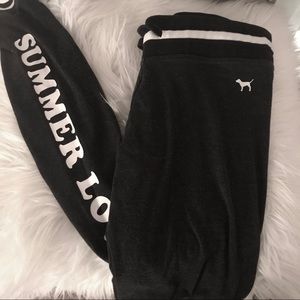 VS pink sweatpants